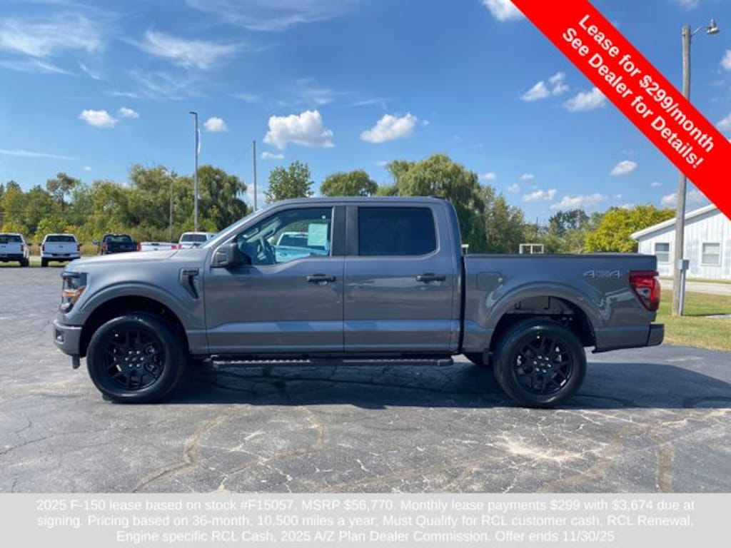 New 2025 Ford F-150 STX Truck SuperCrew Cab