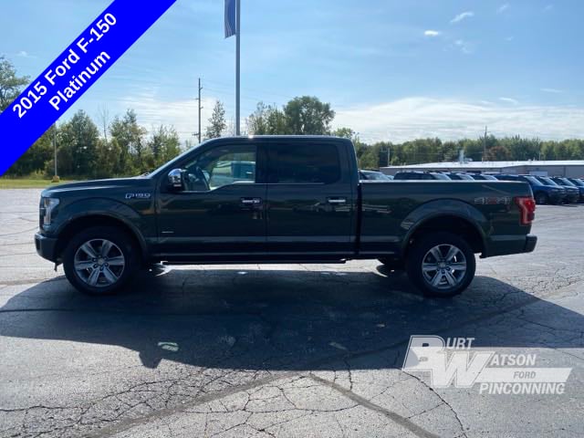 Used 2015 Ford F-150 Platinum with VIN 1FTFW1EG6FFC20544 for sale in Pinconning, MI