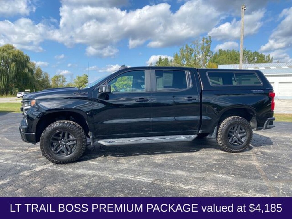 Used 2022 Chevrolet Silverado 1500 LT Trail Boss Truck Crew Cab
