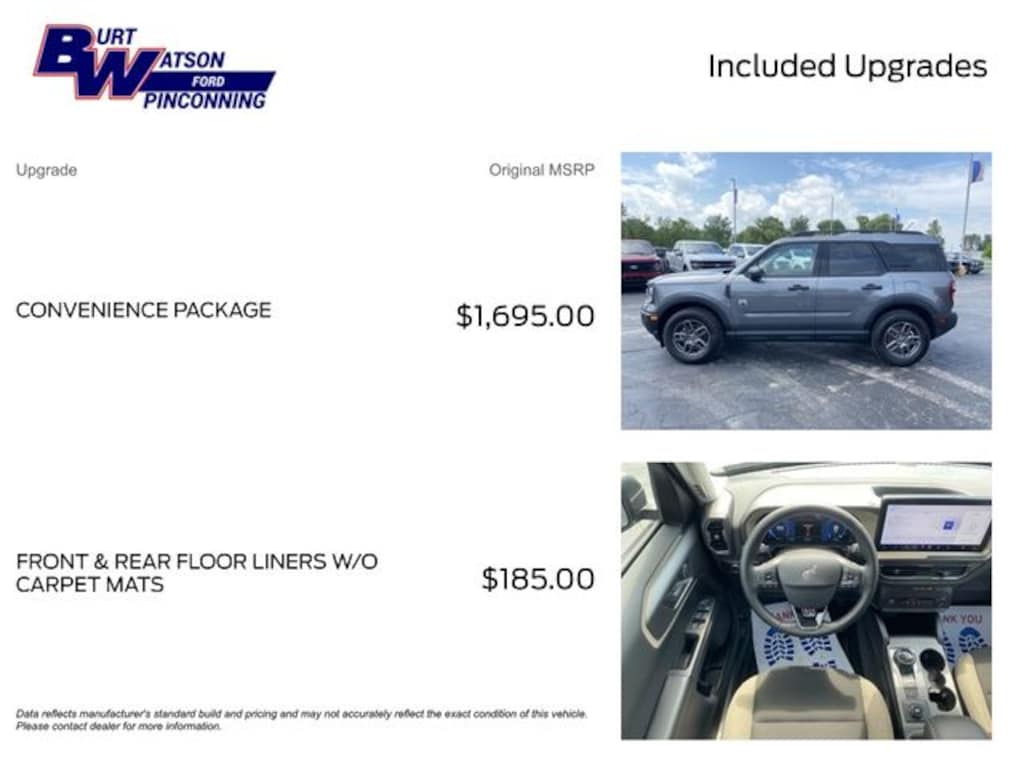 New 2025 Ford Bronco Sport Big Bend SUV