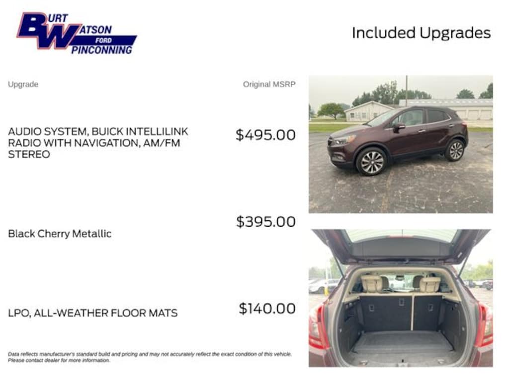 Used 2017 Buick Encore Essence SUV