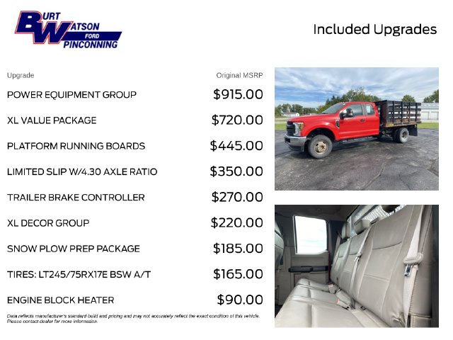 Used 2018 Ford F-350SD XL Truck Super Cab