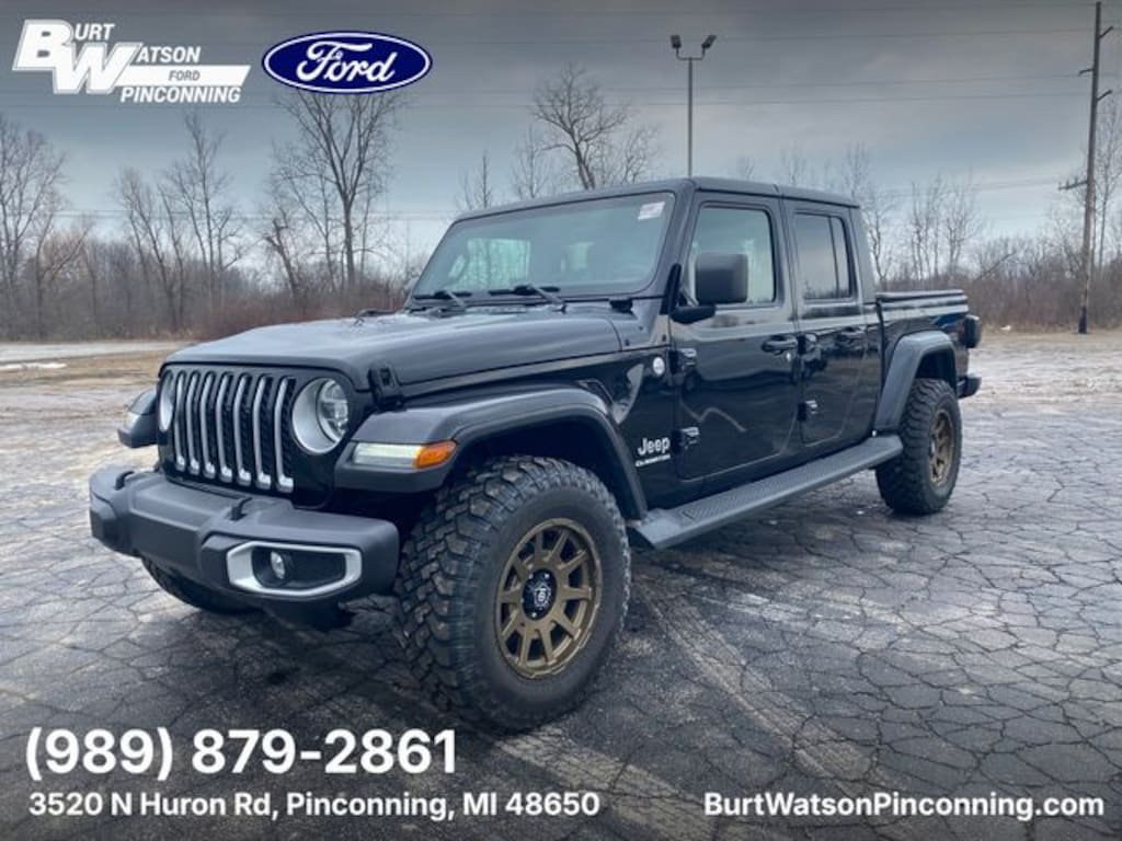 Used 2021 Jeep Gladiator Overland Truck Crew Cab