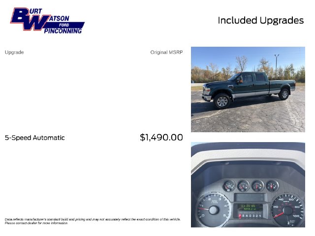 Used 2008 Ford F-250SD XLT Truck Crew Cab