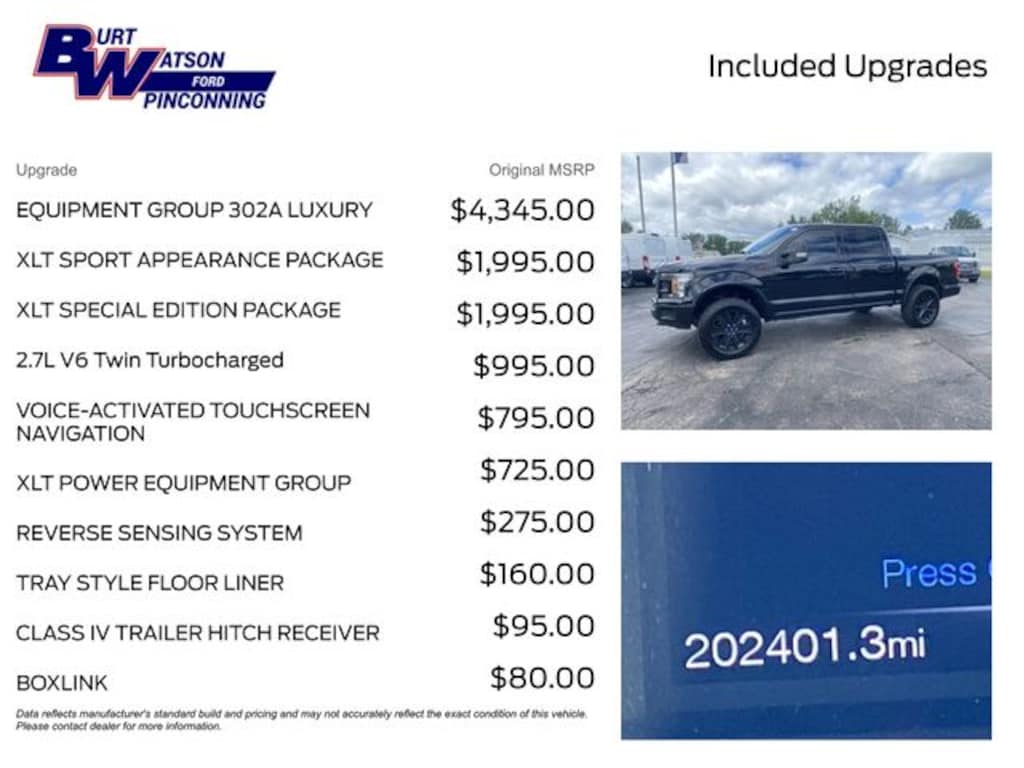 Used 2019 Ford F-150 XLT Truck SuperCrew Cab