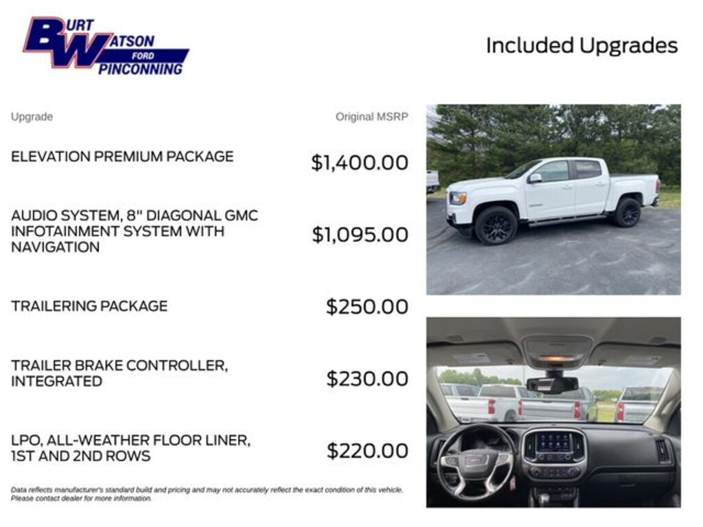 Used 2022 GMC Canyon Elevation Truck Crew Cab