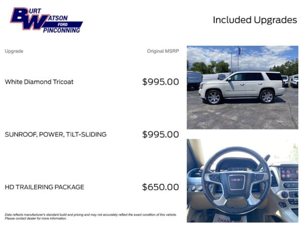 Used 2015 GMC Yukon SLT SUV