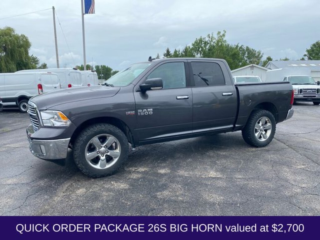 Used 2017 Ram 1500 Big Horn Truck Crew Cab