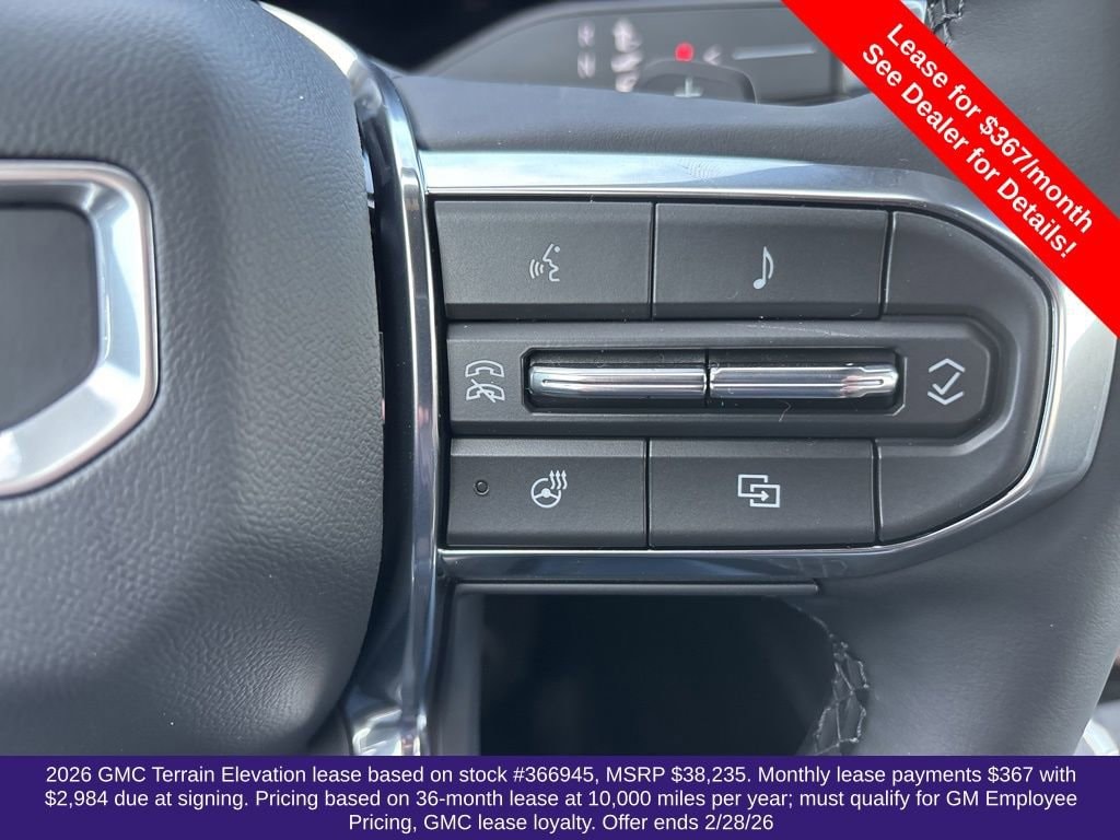 New 2026 GMC Terrain Elevation SUV