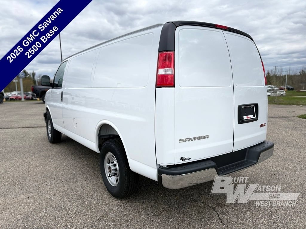 New 2026 GMC Savana Cargo Work Van Van