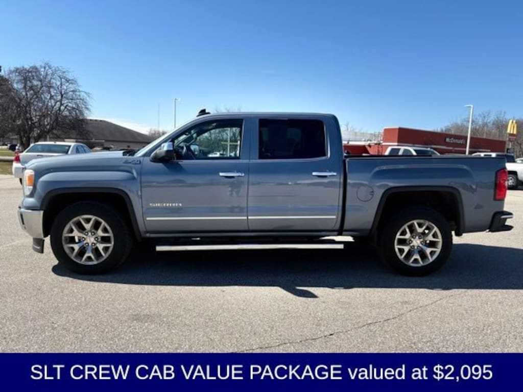 Used 2015 GMC Sierra 1500 SLT Truck Crew Cab