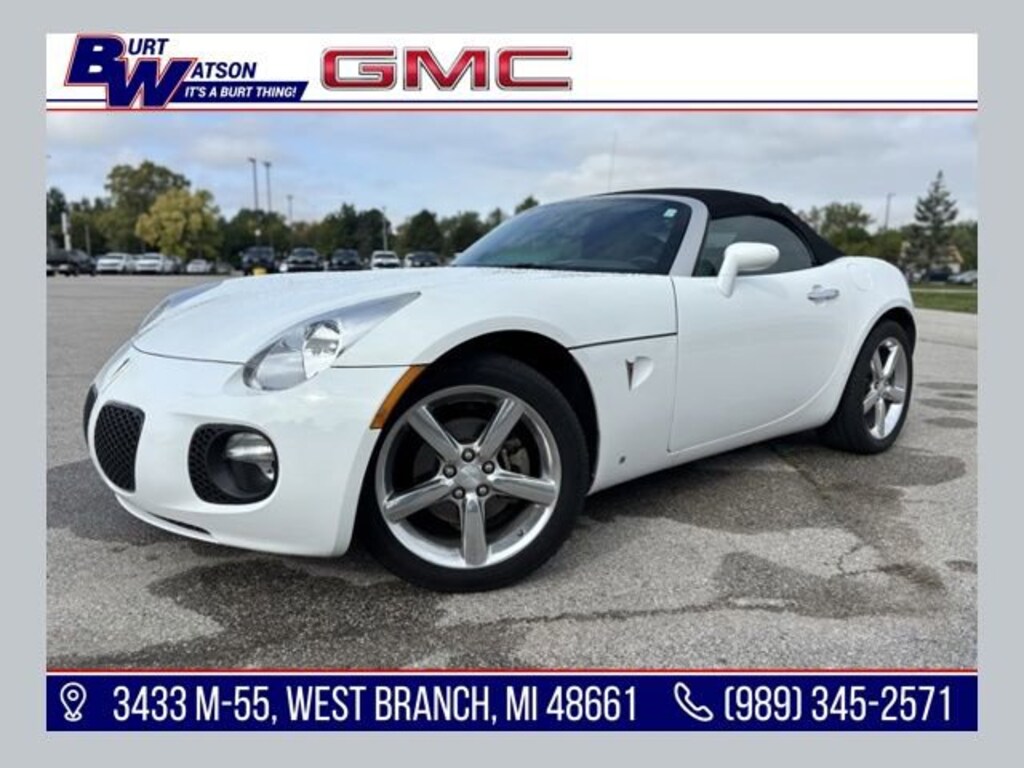 Used 2009 Pontiac Solstice GXP Convertible