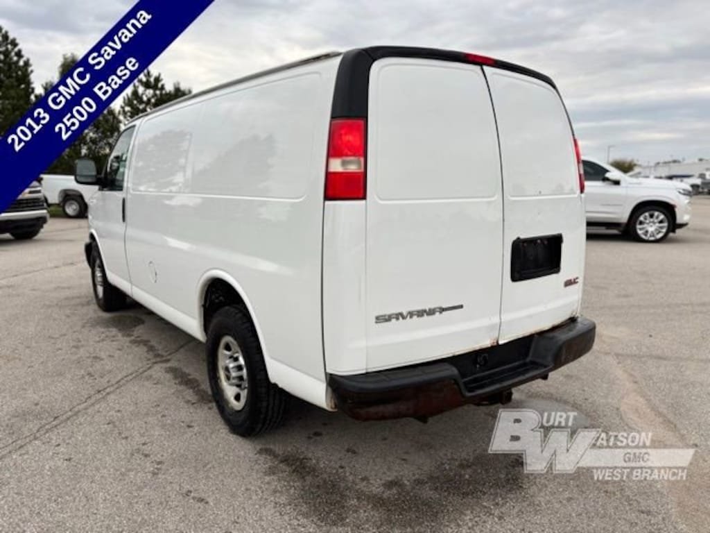 Used 2013 GMC Savana Cargo 2500 RWD 2500 135 Van Cargo Van