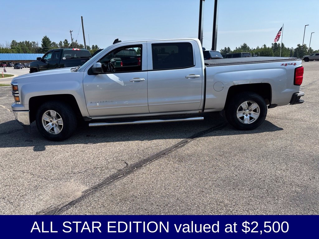 Used 2015 Chevrolet Silverado 1500 LT with VIN 3GCUKREC4FG268430 for sale in West Branch, MI