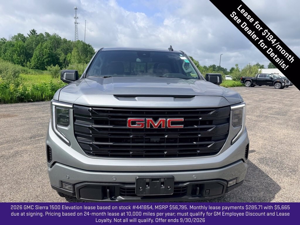 New 2026 GMC Sierra 1500 Elevation Truck