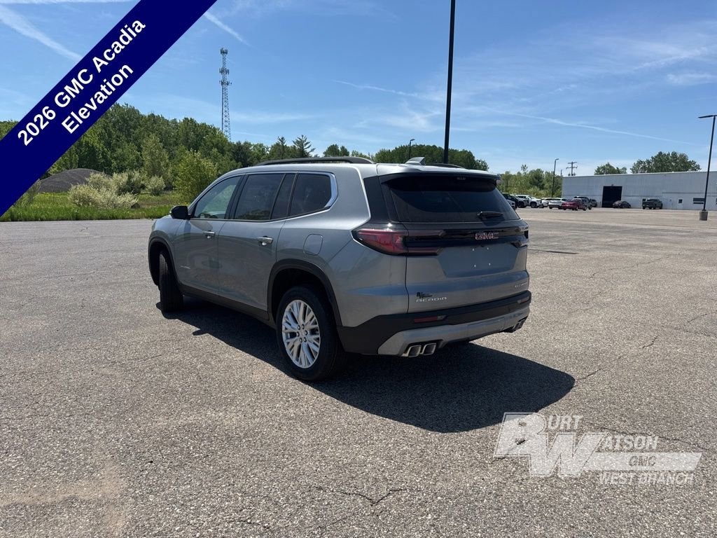 New 2026 GMC Acadia Elevation SUV