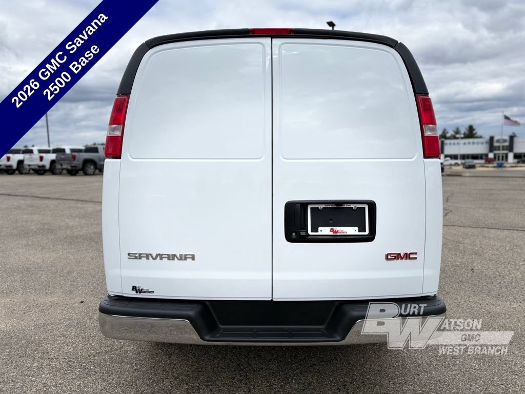 New 2026 GMC Savana Cargo Work Van Van