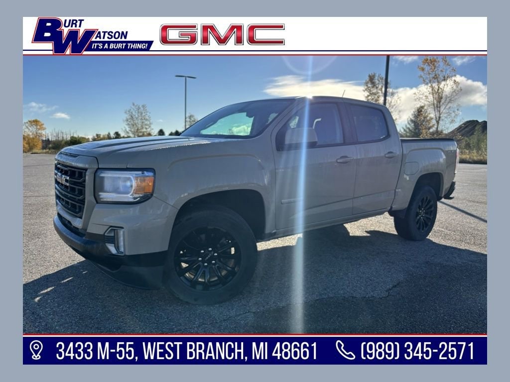 Used 2022 GMC Canyon Elevation Truck Crew Cab