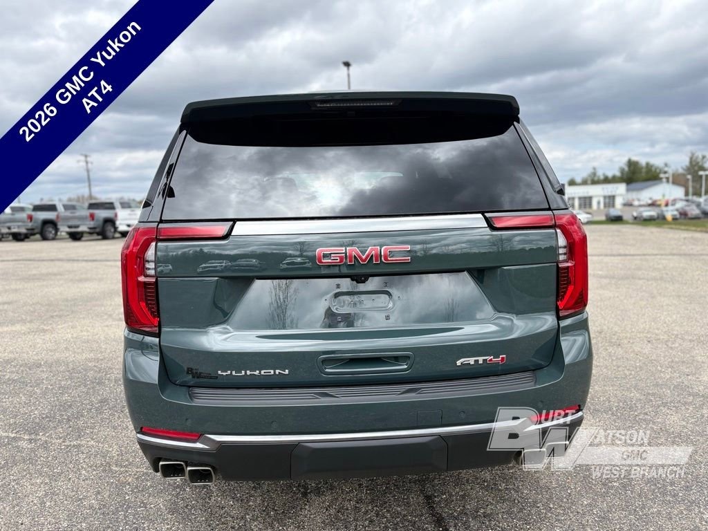 New 2026 GMC Yukon AT4 SUV