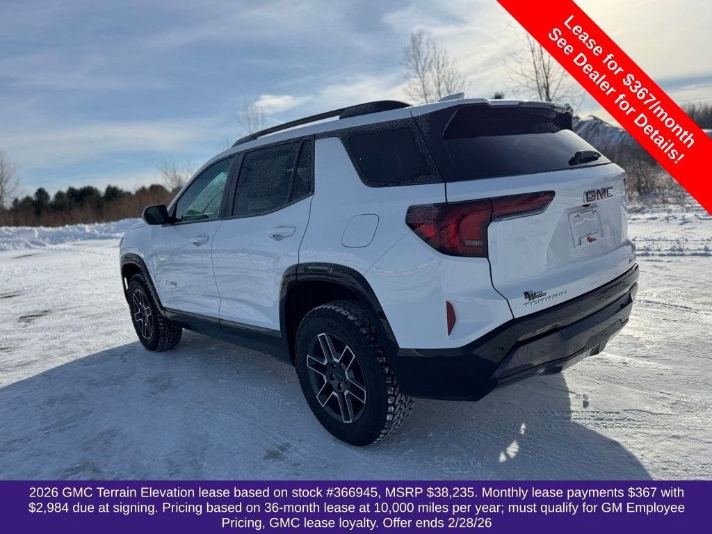 New 2026 GMC Terrain AT4 SUV