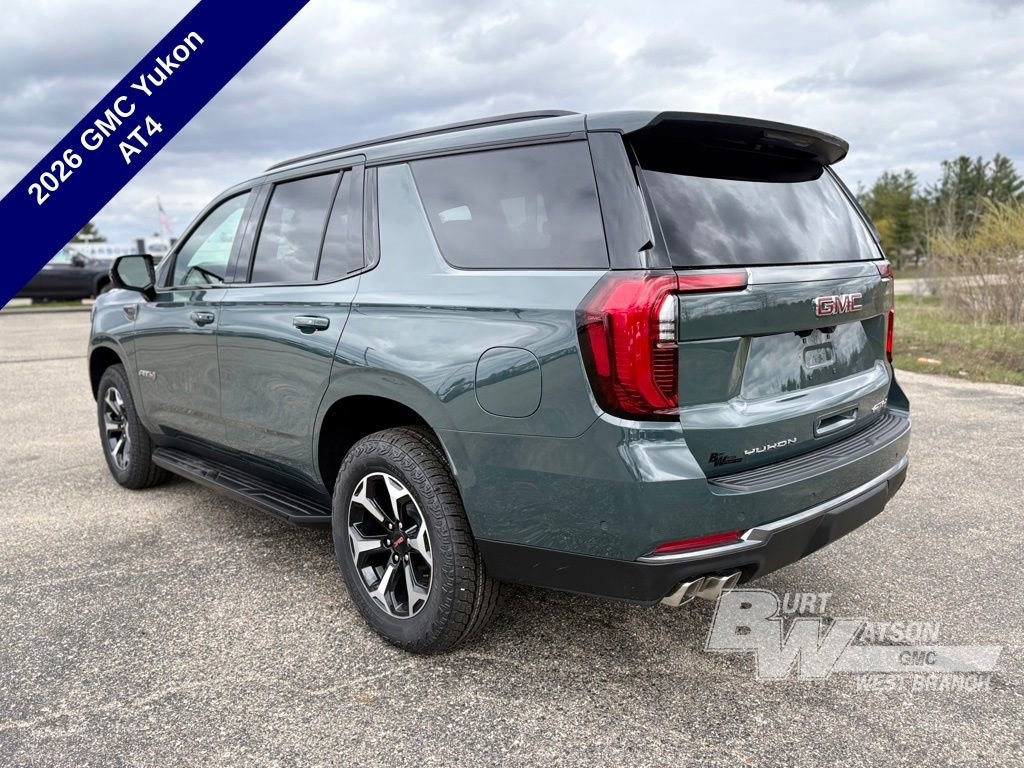 New 2026 GMC Yukon AT4 SUV