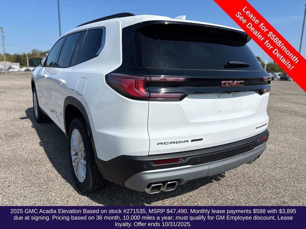 New 2026 GMC Acadia Elevation SUV