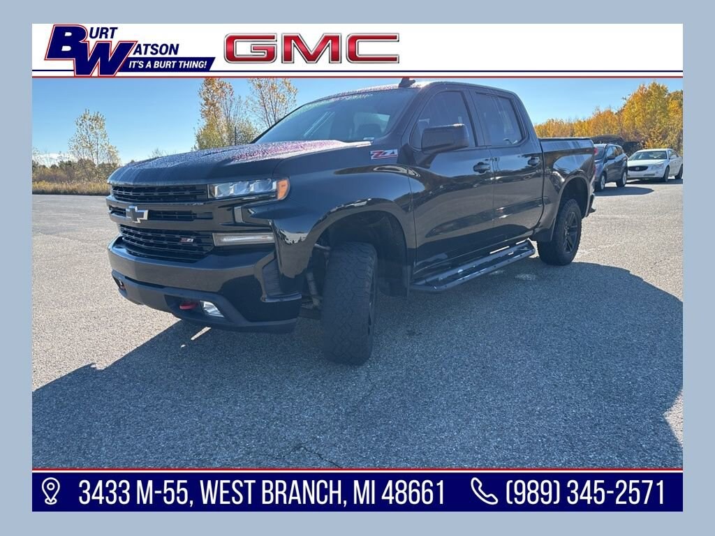 Used 2019 Chevrolet Silverado 1500 LT Trail Boss Truck Crew Cab