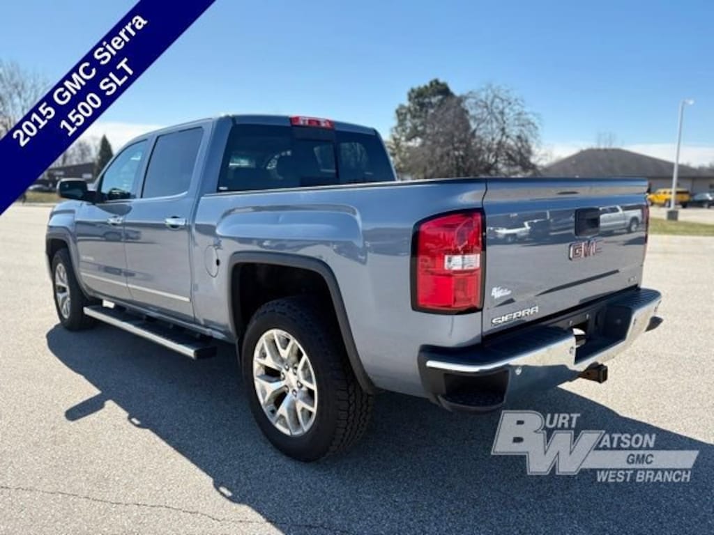 Used 2015 GMC Sierra 1500 SLT Truck Crew Cab