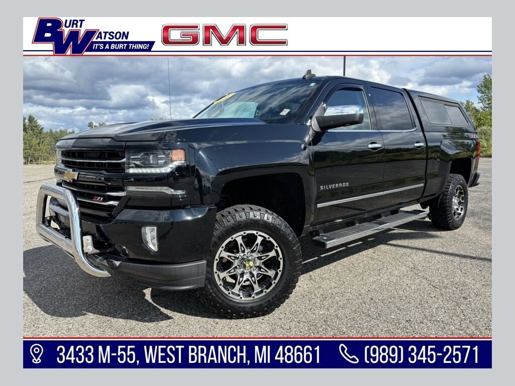 Used 2018 Chevrolet Silverado 1500 LTZ Truck Crew Cab