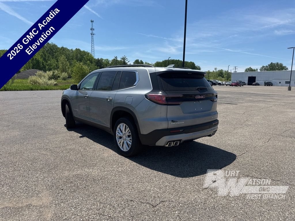New 2026 GMC Acadia Elevation SUV