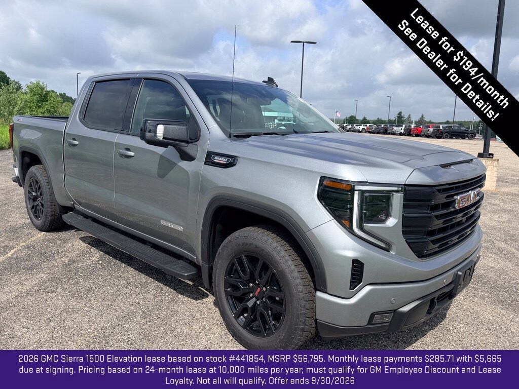 New 2026 GMC Sierra 1500 Elevation Truck