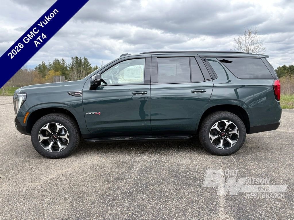 New 2026 GMC Yukon AT4 SUV