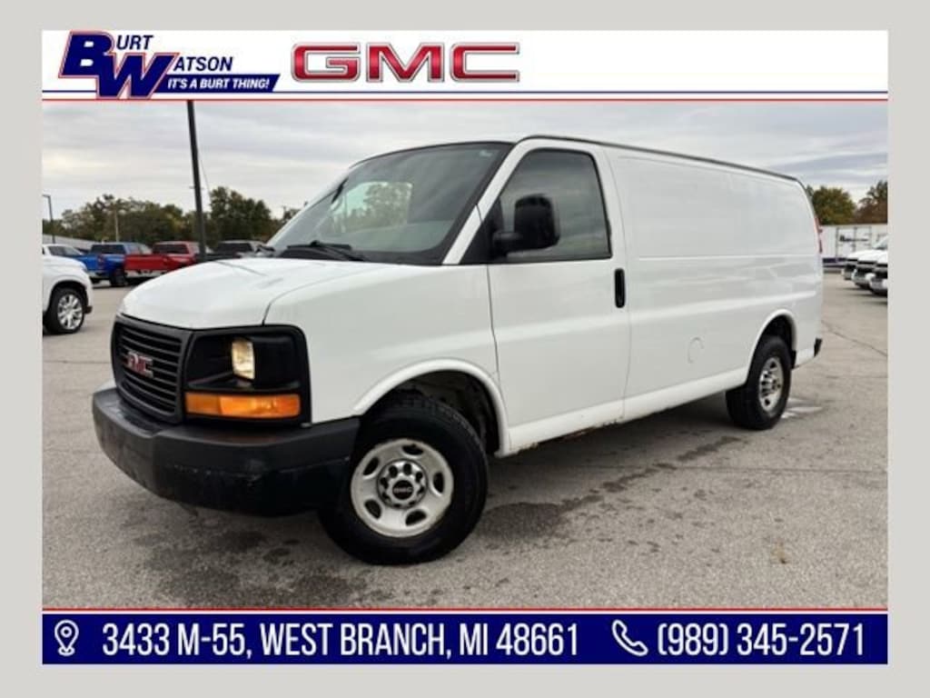 Used 2013 GMC Savana Cargo 2500 RWD 2500 135 Van Cargo Van
