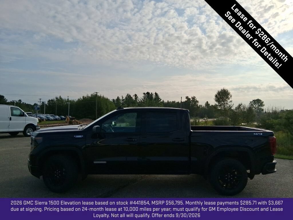 New 2026 GMC Sierra 1500 Elevation Truck