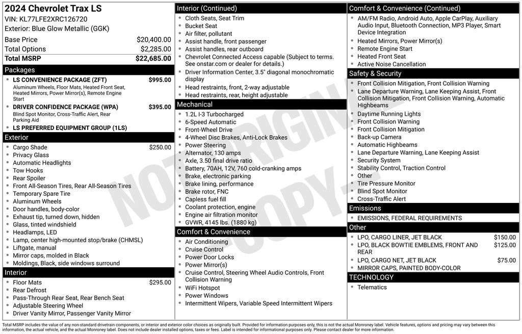 Used 2024 Chevrolet Trax LS SUV