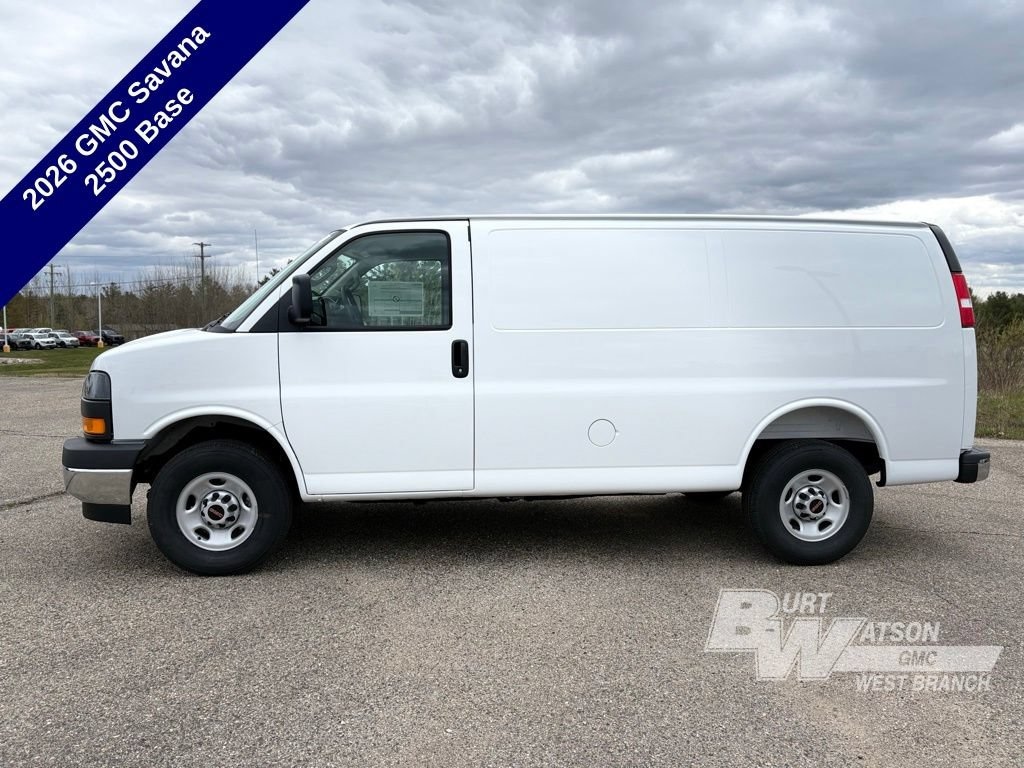 New 2026 GMC Savana Cargo Work Van Van