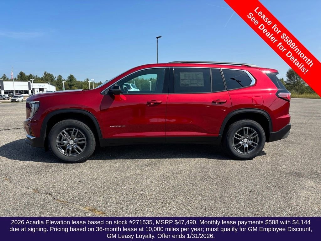 New 2025 GMC Acadia Elevation SUV