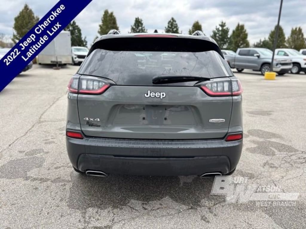 Used 2022 Jeep Cherokee Latitude Lux SUV