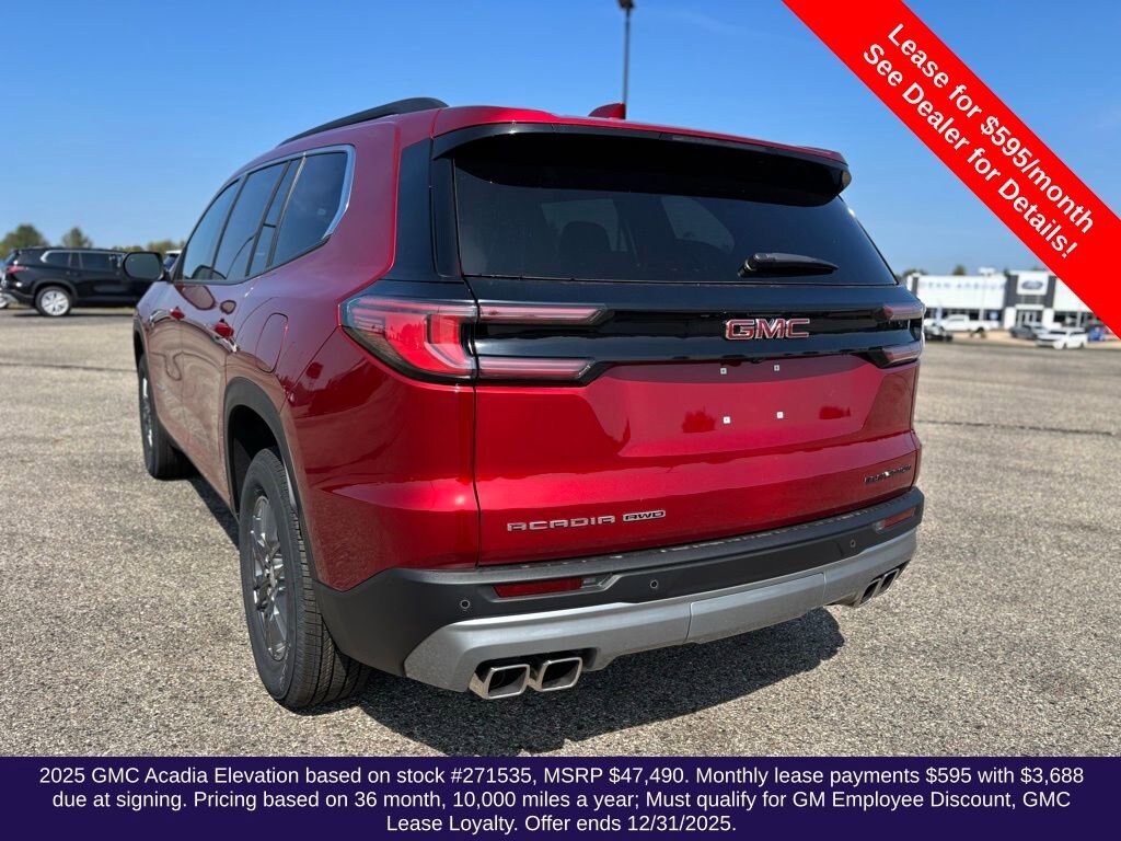 New 2025 GMC Acadia Elevation SUV