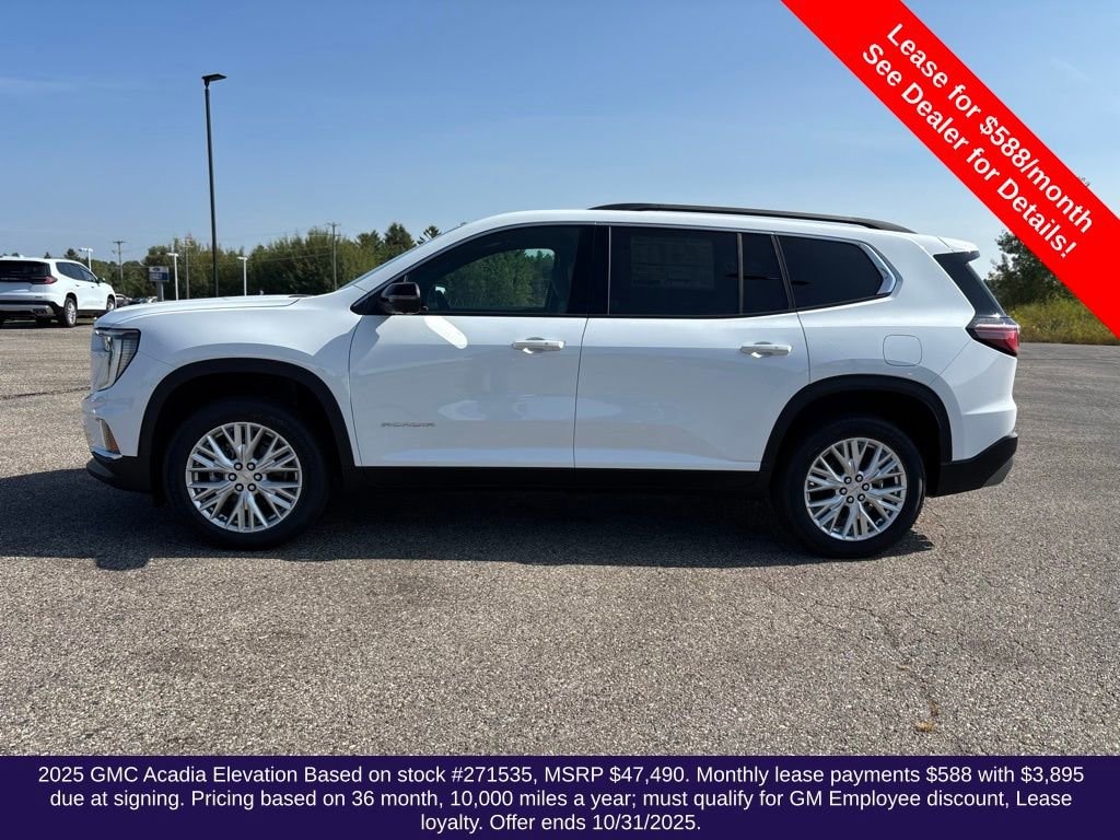 New 2026 GMC Acadia Elevation SUV