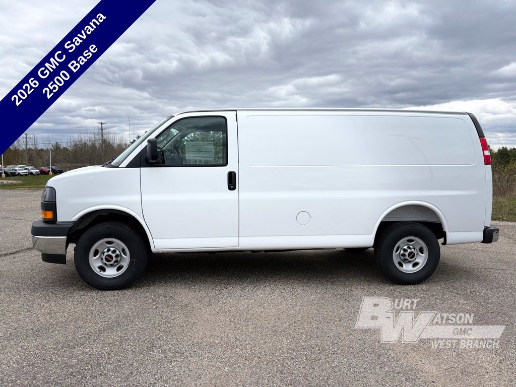 New 2026 GMC Savana Cargo Work Van Van