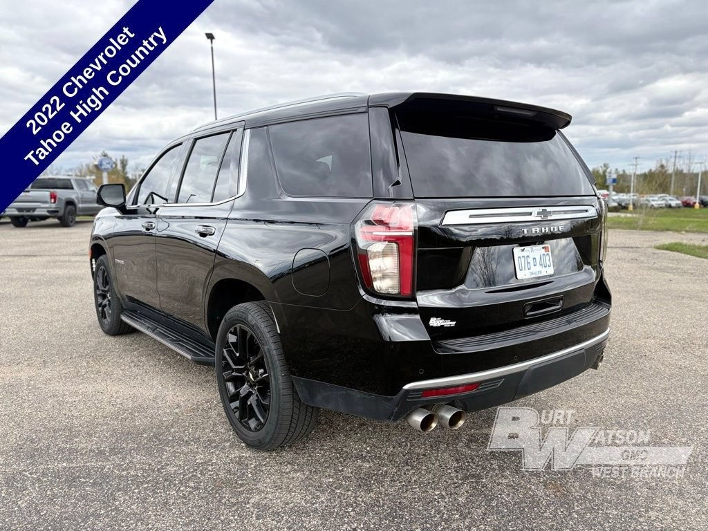 Used 2022 Chevrolet Tahoe High Country SUV