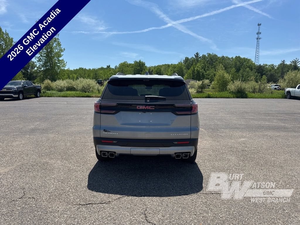 New 2026 GMC Acadia Elevation SUV