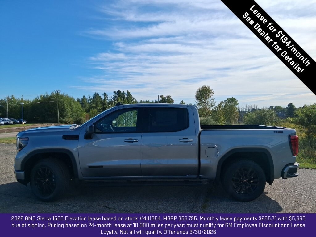 New 2026 GMC Sierra 1500 Elevation Truck