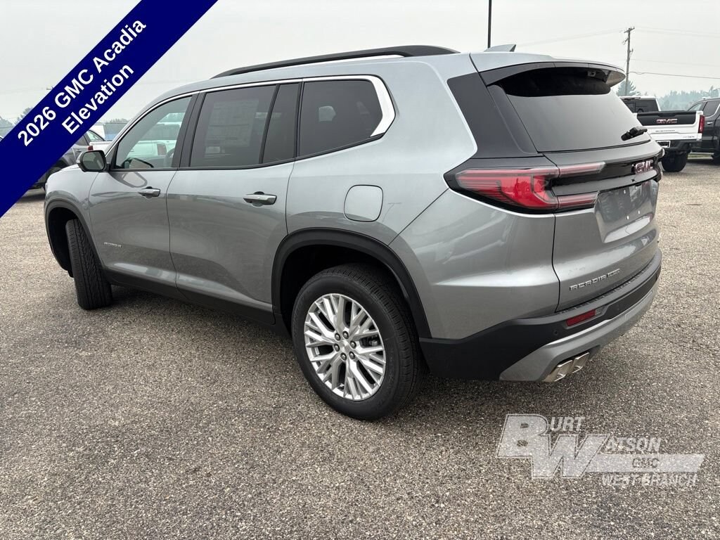 New 2026 GMC Acadia Elevation SUV