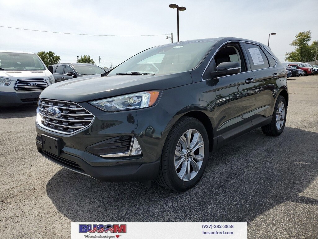 Used 2024 Ford Edge Titanium with VIN 2FMPK4K93RBA36400 for sale in Wilmington, OH