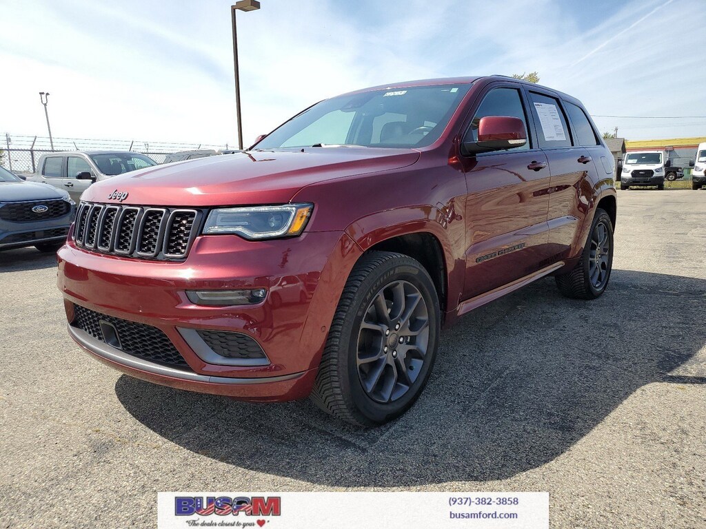 Used 2021 Jeep Grand Cherokee High Altitude with VIN 1C4RJFCG4MC550144 for sale in Wilmington, OH