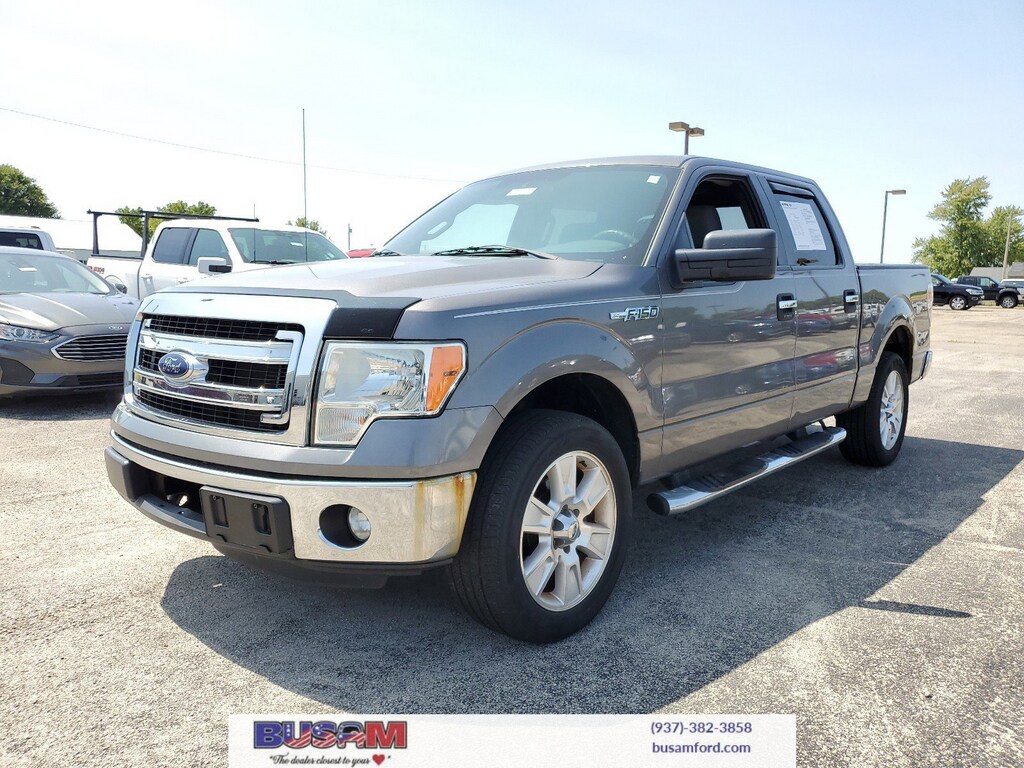 Used 2013 Ford F-150 XLT with VIN 1FTEW1CM2DFA68554 for sale in Wilmington, OH