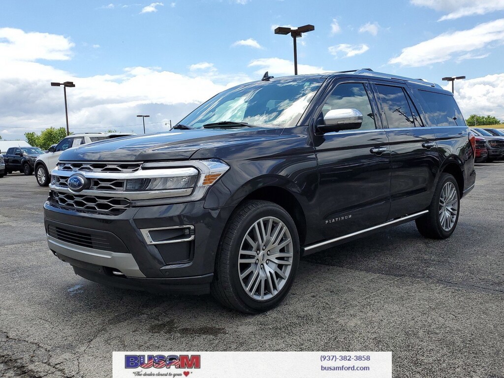 Used 2022 Ford Expedition Platinum with VIN 1FMJK1MTXNEA07083 for sale in Wilmington, OH