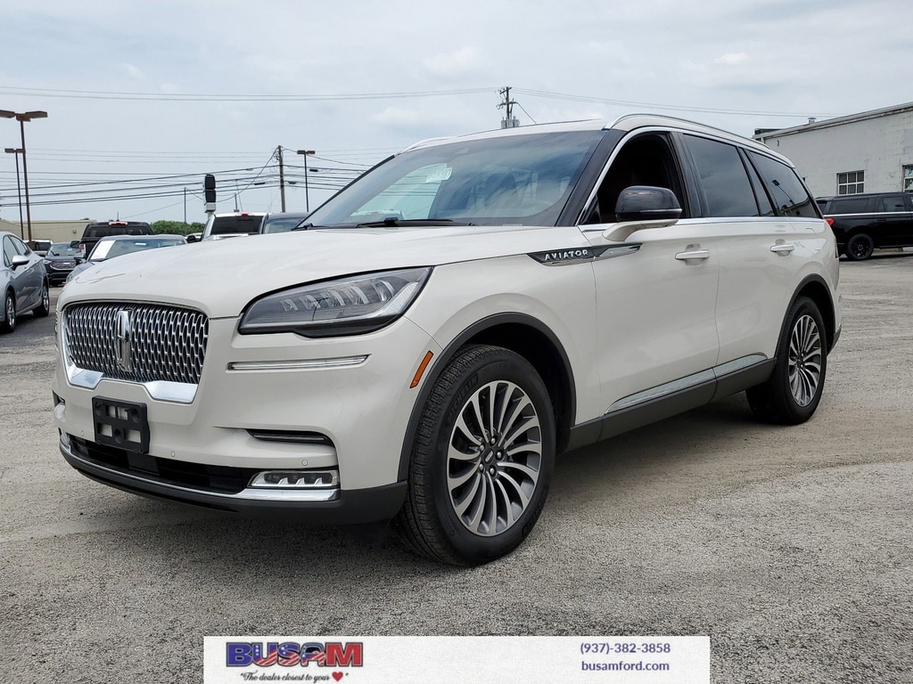 Used 2021 Lincoln Aviator Reserve with VIN 5LM5J7XC3MGL01671 for sale in Wilmington, OH